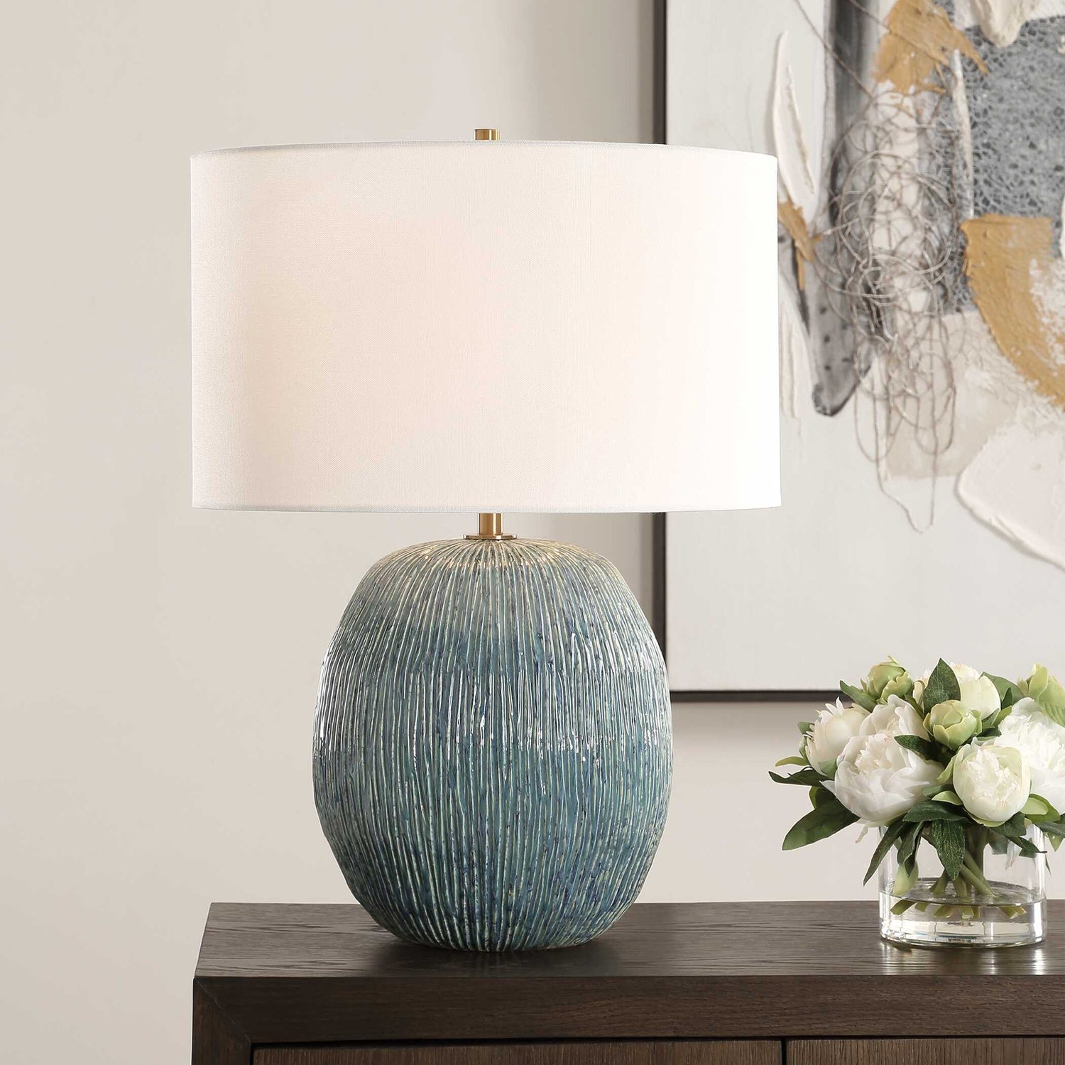 UTTERMOST, Elysia Table Lamp, TABLE LAMPS