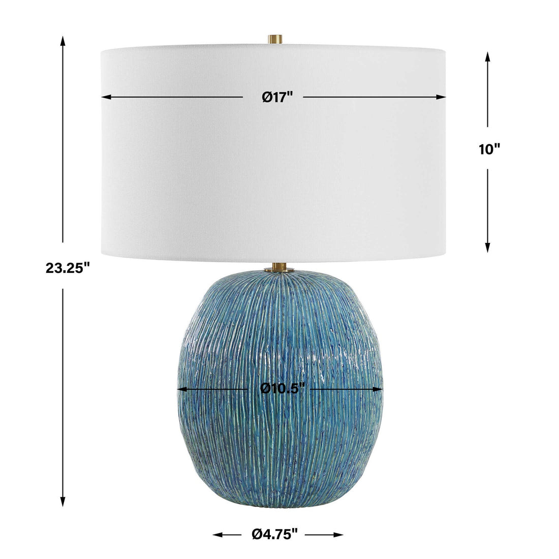 UTTERMOST, ELYSIA TABLE LAMP, TABLE LAMPS