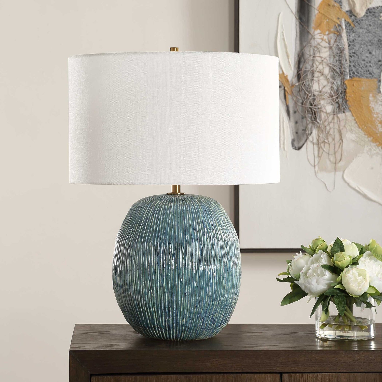 UTTERMOST, Elysia Table Lamp, TABLE LAMPS