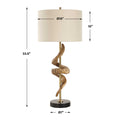 UTTERMOST, Rams Horn Table Lamp, FLOOR LAMP
