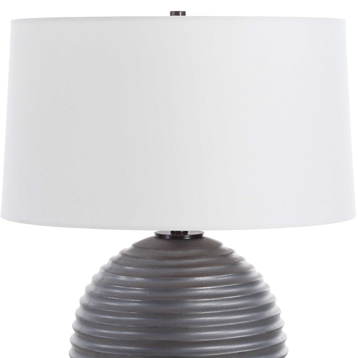 UTTERMOST, CHELSOM RIBBED TABLE LAMP, TABLE LAMPS