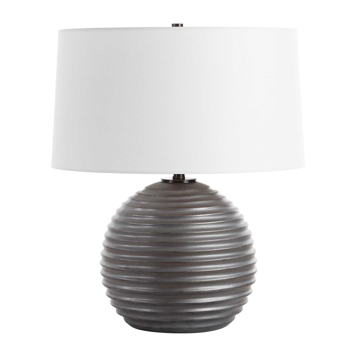 UTTERMOST, Chelsom Ribbed Table Lamp, TABLE LAMPS