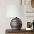 UTTERMOST, CHELSOM RIBBED TABLE LAMP, TABLE LAMPS