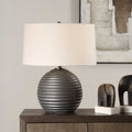 UTTERMOST, CHELSOM RIBBED TABLE LAMP, TABLE LAMPS