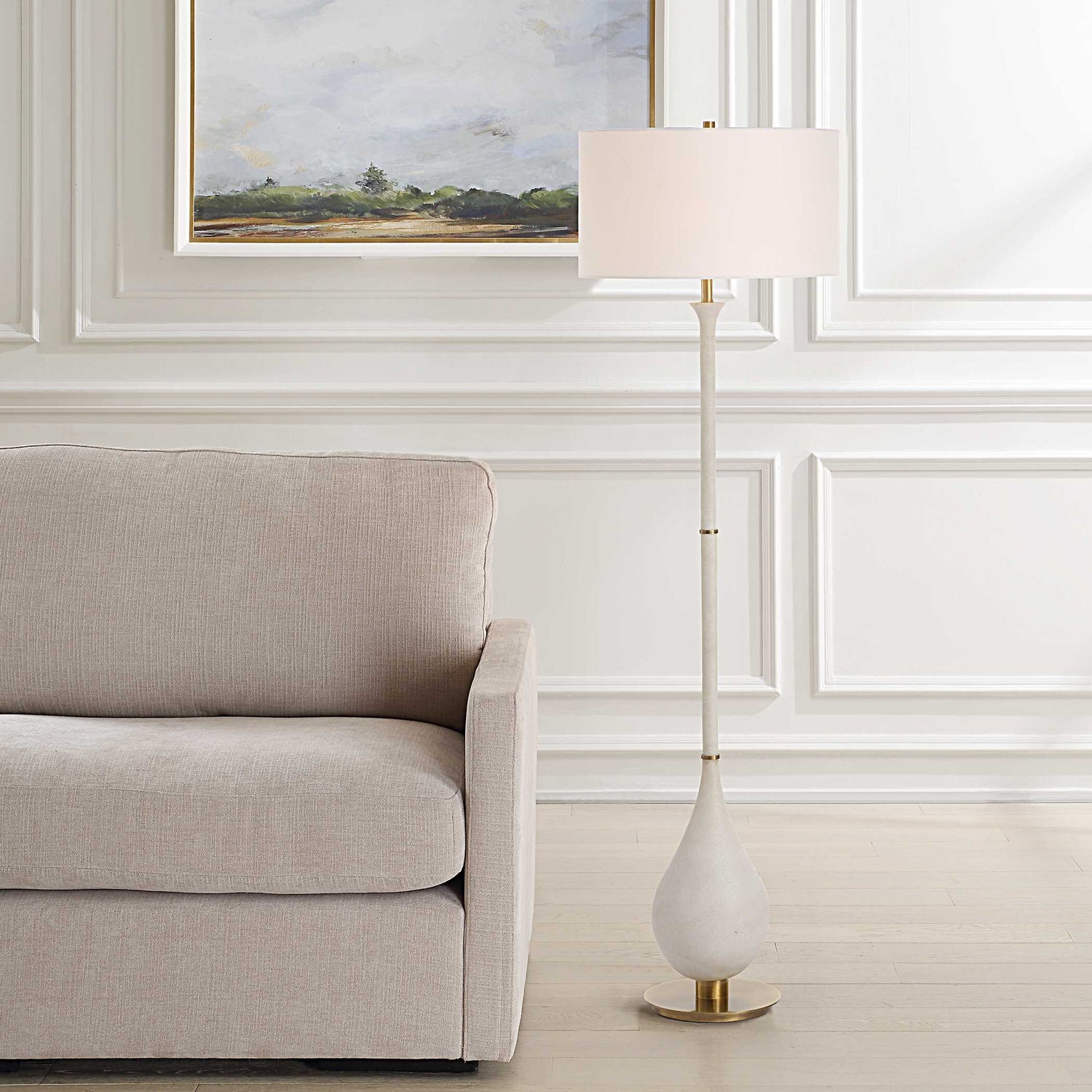 UTTERMOST, Dewdrop Floor Lamp, FLOOR LAMP