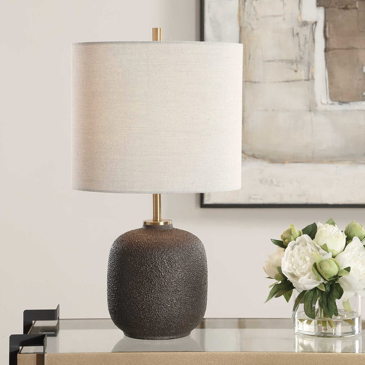 UTTERMOST, BLACKTOP BUFFET LAMP, TABLE LAMPS