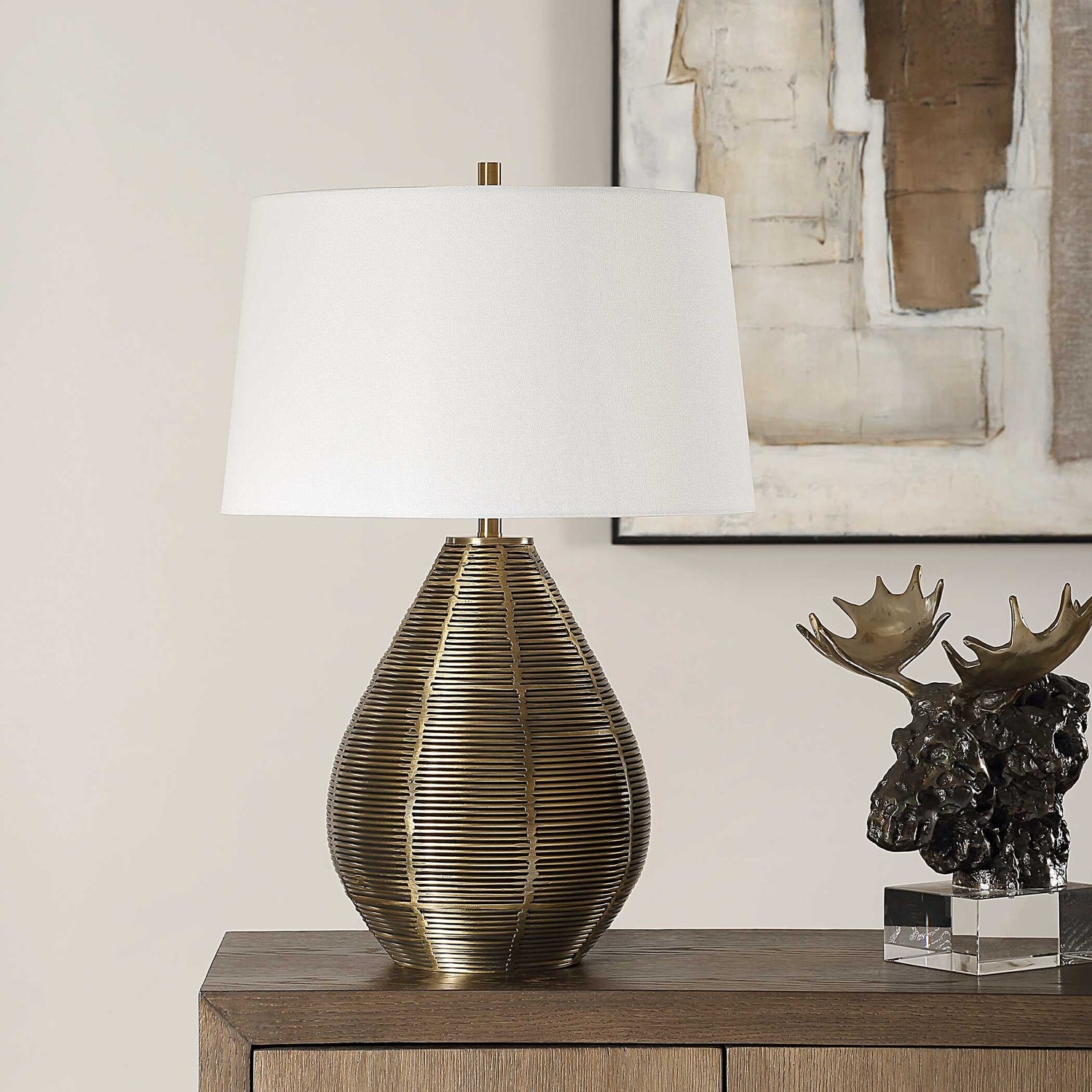 UTTERMOST, KNOWLES TABLE LAMP, TABLE LAMPS