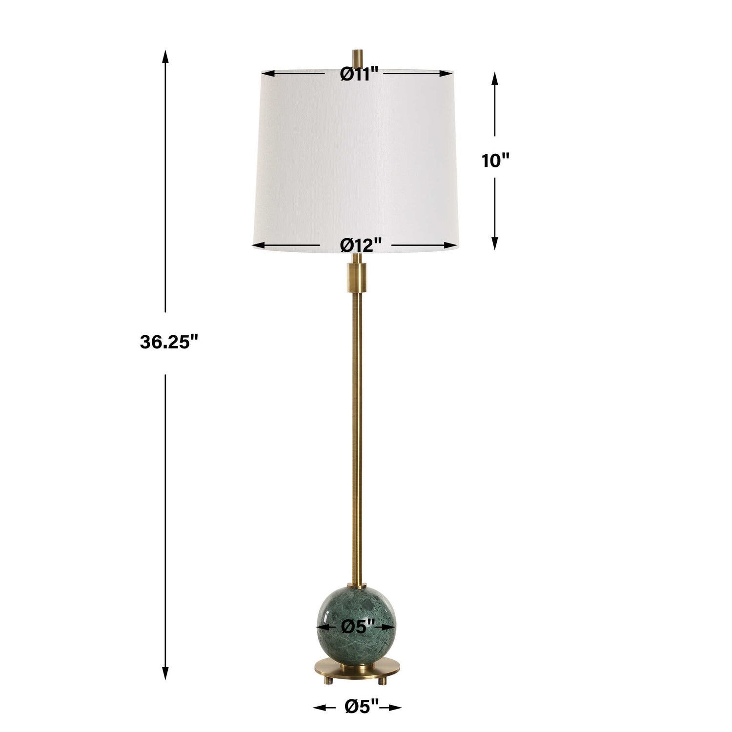 UTTERMOST, BLEDEL BUFFET LAMP, TABLE LAMPS