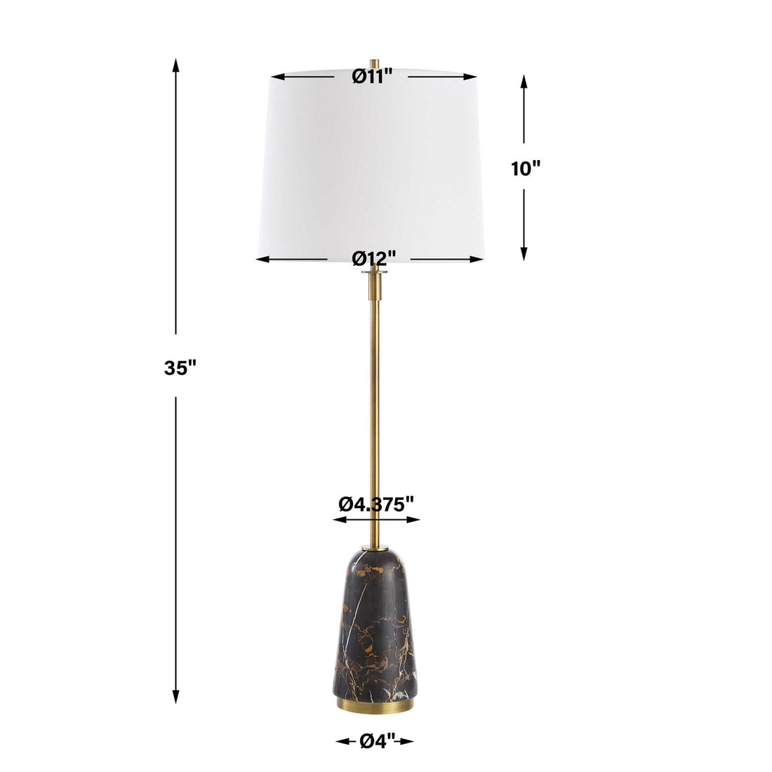 UTTERMOST, JENSON BUFFET LAMP, TABLE LAMPS