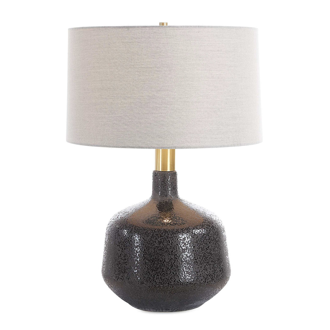 UTTERMOST, FLANAGAN MOTTLED GLOSS TABLE LAMP, TABLE LAMPS