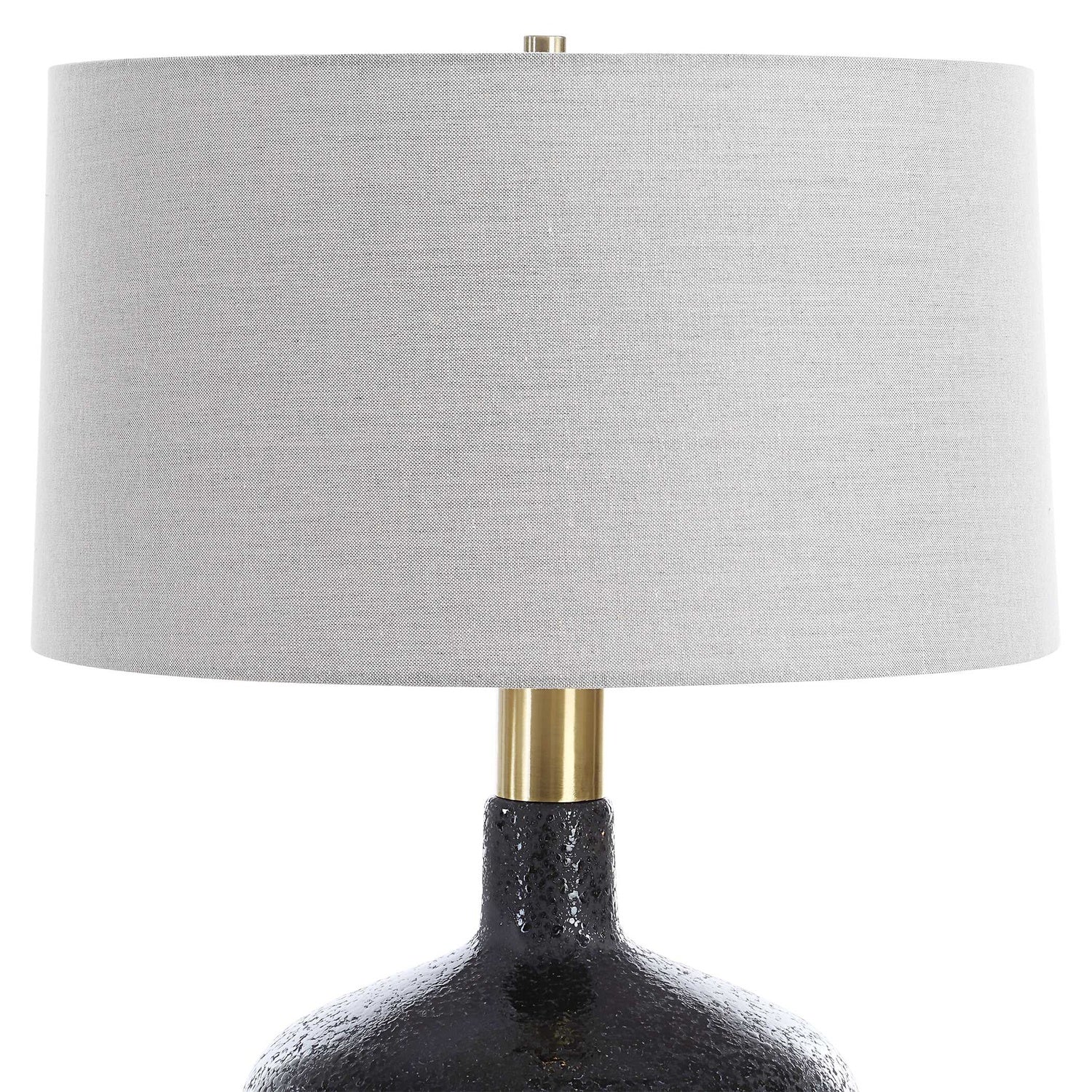 UTTERMOST, Flanagan Mottled Gloss Table Lamp, TABLE LAMPS