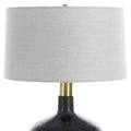 UTTERMOST, FLANAGAN MOTTLED GLOSS TABLE LAMP, TABLE LAMPS