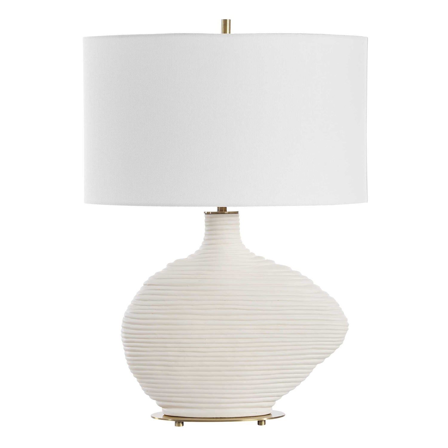 UTTERMOST, DUOSTACKED TABLE LAMP, TABLE LAMPS