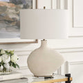 UTTERMOST, DUOSTACKED TABLE LAMP, TABLE LAMPS