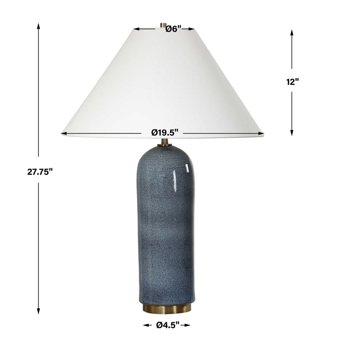 UTTERMOST, MAYETTA DEEP TABLE LAMP, TABLE LAMPS
