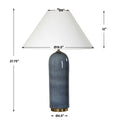 UTTERMOST, MAYETTA DEEP TABLE LAMP, TABLE LAMPS