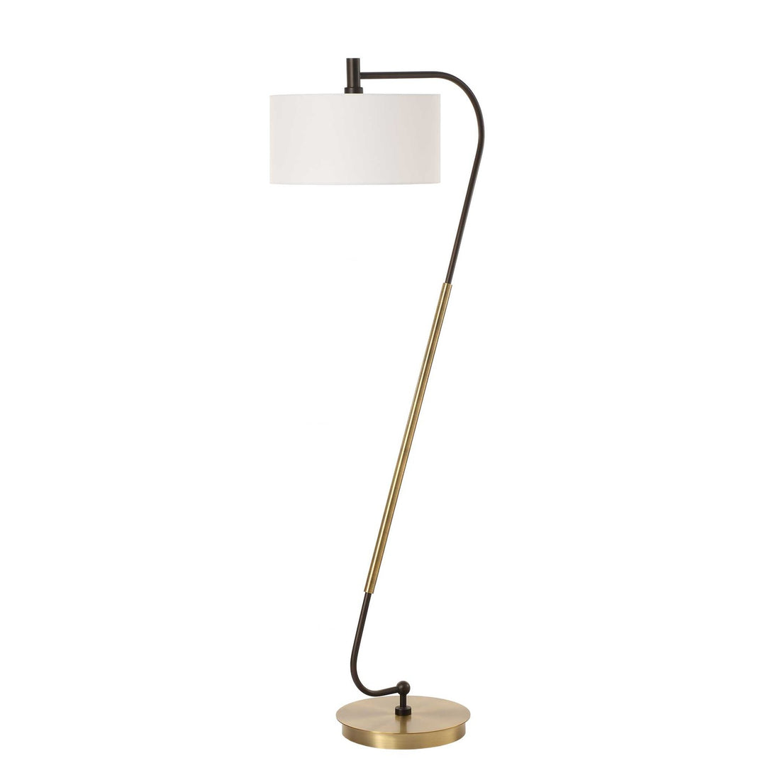 UTTERMOST, IRWIN CURVED FLOOR LAMP, FLOOR LAMP