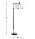 UTTERMOST, RICHIE FLOOR LAMP, FLOOR LAMP