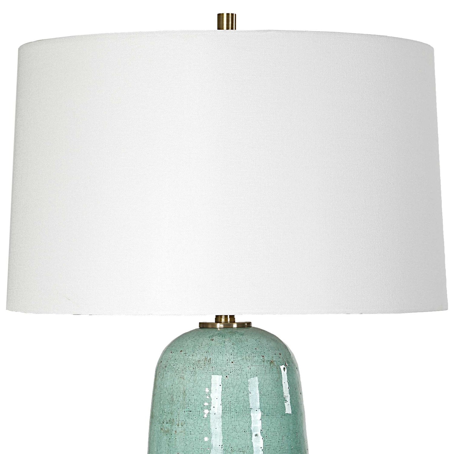 UTTERMOST, ANDALE CRACKLED TABLE LAMP, TABLE LAMPS