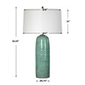 UTTERMOST, ANDALE CRACKLED TABLE LAMP, TABLE LAMPS