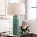 UTTERMOST, ANDALE CRACKLED TABLE LAMP, TABLE LAMPS