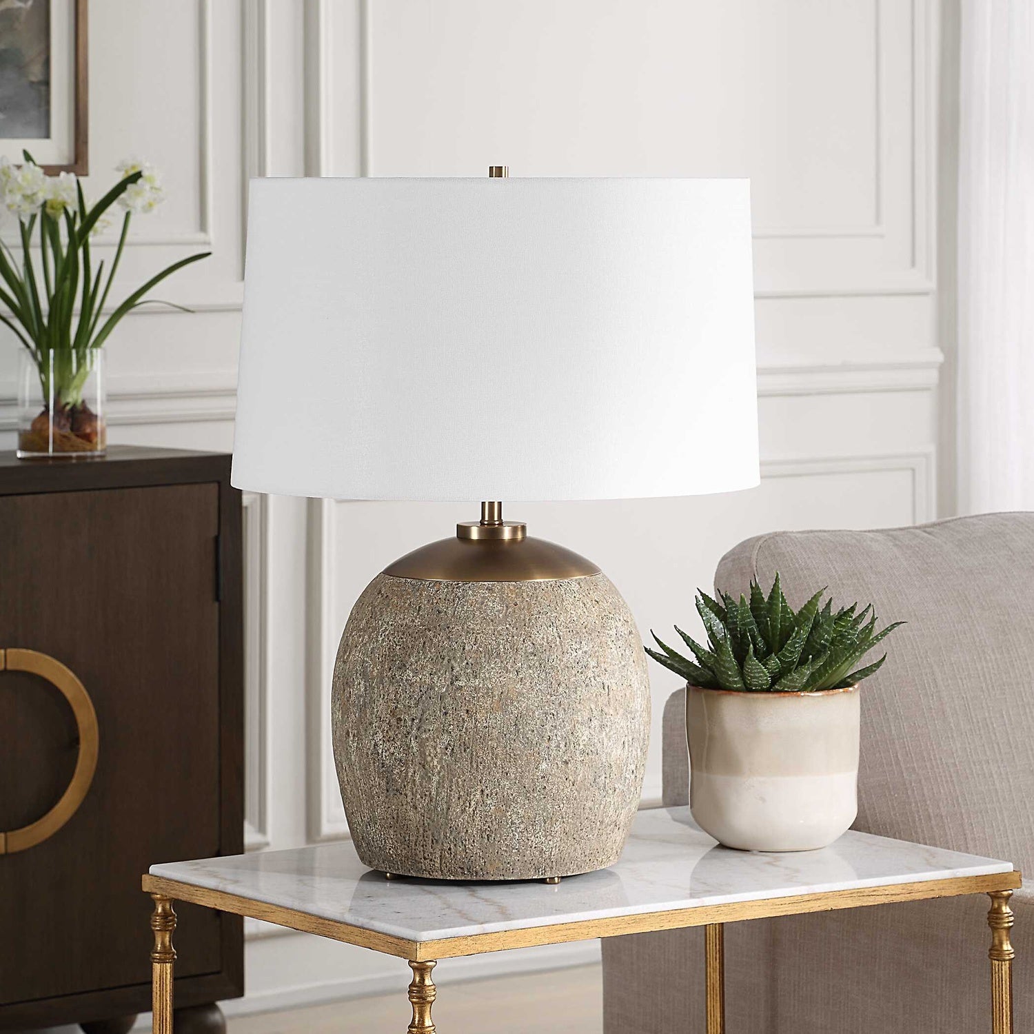 UTTERMOST, RAYLAN TABLE LAMP, TABLE LAMPS