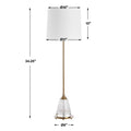 UTTERMOST, ALISTAIR BUFFET LAMP, TABLE LAMPS