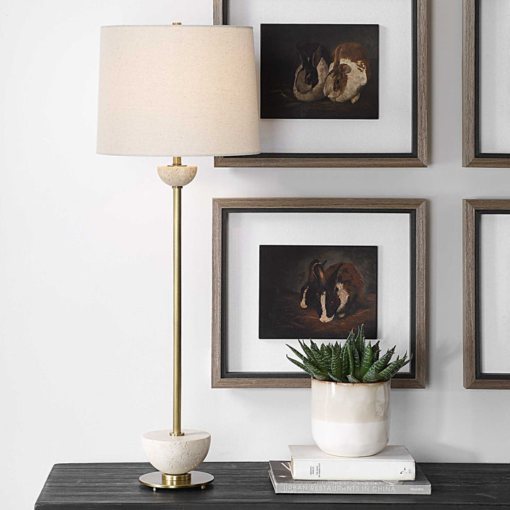 UTTERMOST, HEMISPHERE BUFFET LAMP, TABLE LAMPS