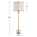 UTTERMOST, Hemisphere Buffet Lamp, TABLE LAMPS