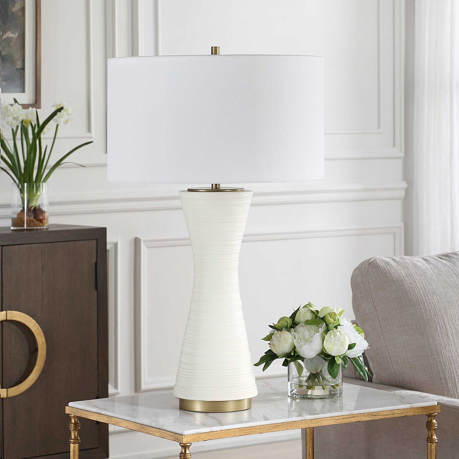 UTTERMOST, Ridgeline Matte Table Lamp, TABLE LAMPS
