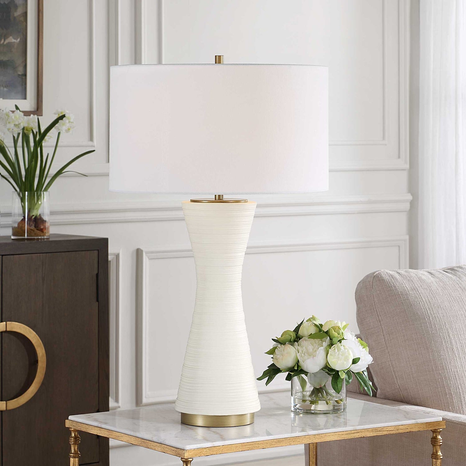UTTERMOST, Ridgeline Matte Table Lamp, TABLE LAMPS