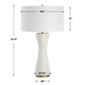 UTTERMOST, RIDGELINE MATTE TABLE LAMP, TABLE LAMPS