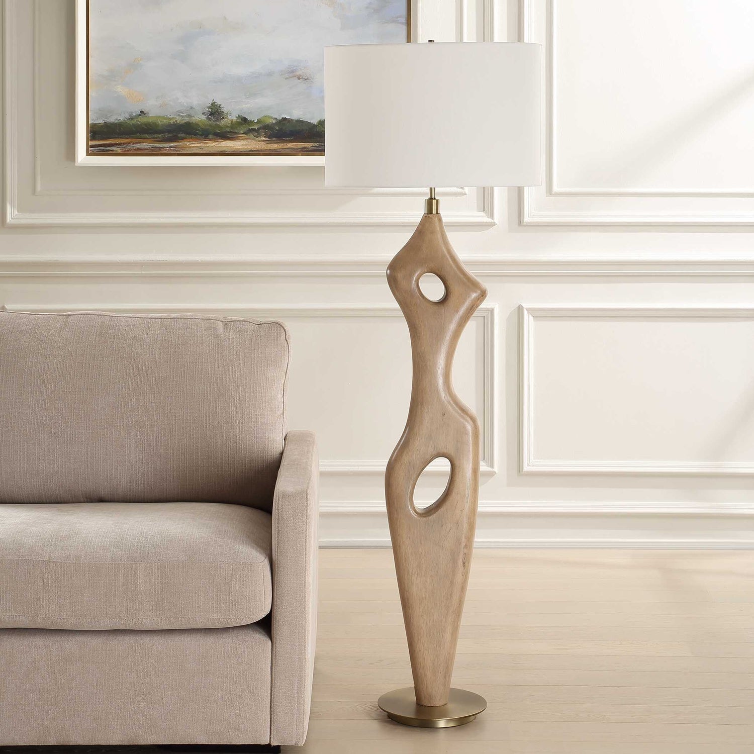 UTTERMOST, Almyra Solid Floor Lamp, FLOOR LAMP