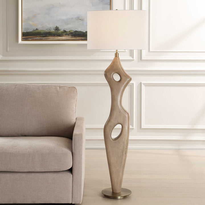 UTTERMOST, ALMYRA SOLID FLOOR LAMP, FLOOR LAMP