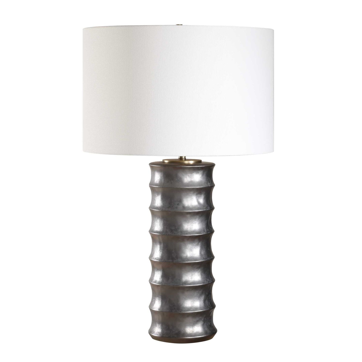UTTERMOST, CORVAIR SCALLOPED TABLE LAMP, TABLE LAMPS