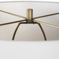 UTTERMOST, CORVAIR SCALLOPED TABLE LAMP, TABLE LAMPS