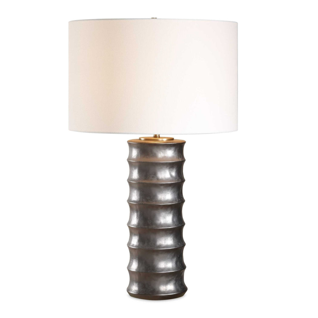 UTTERMOST, CORVAIR SCALLOPED TABLE LAMP, TABLE LAMPS