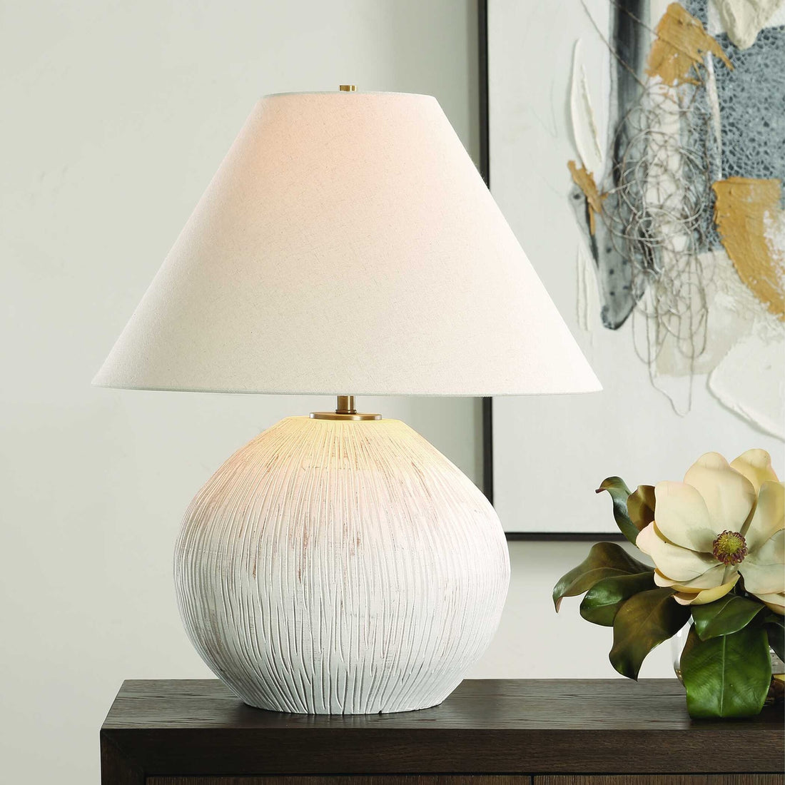 UTTERMOST, Meryl Aged Table Lamp, TABLE LAMPS