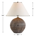 UTTERMOST, SAYRE TABLE LAMP, TABLE LAMPS