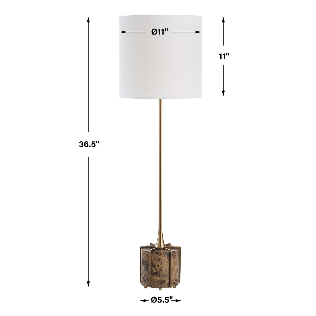 UTTERMOST, BRITWELL BUFFET LAMP, TABLE LAMPS
