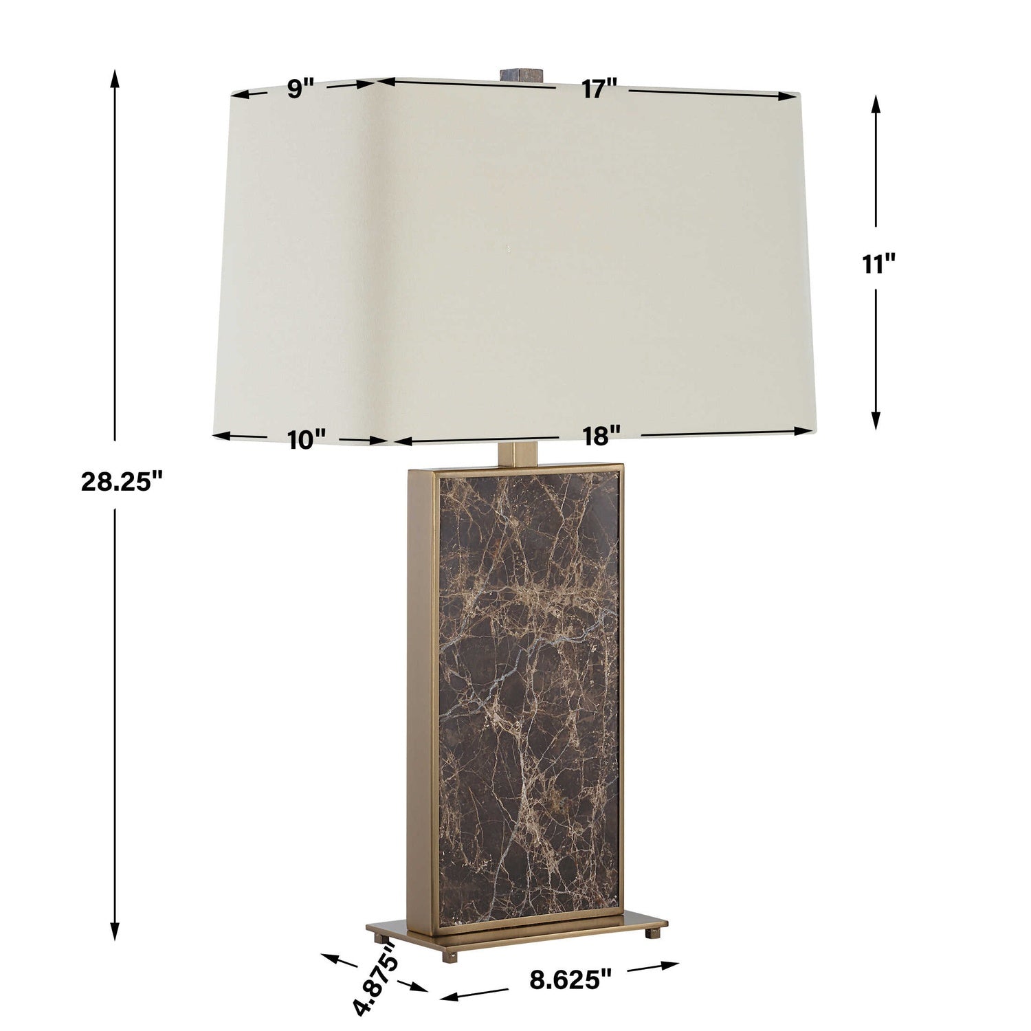 UTTERMOST, LAFFERTY TABLE LAMP, TABLE LAMPS