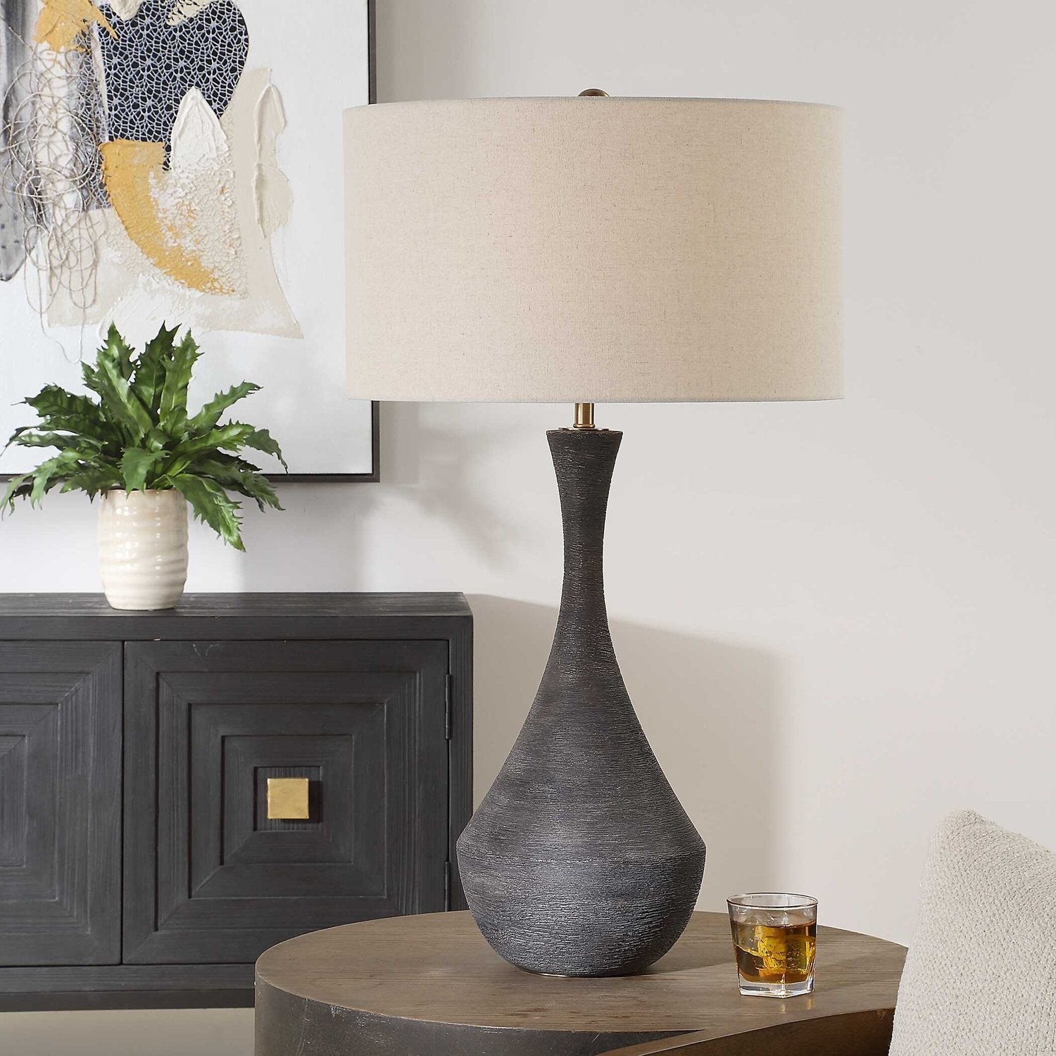 UTTERMOST, HELSTON TABLE LAMP, TABLE LAMPS