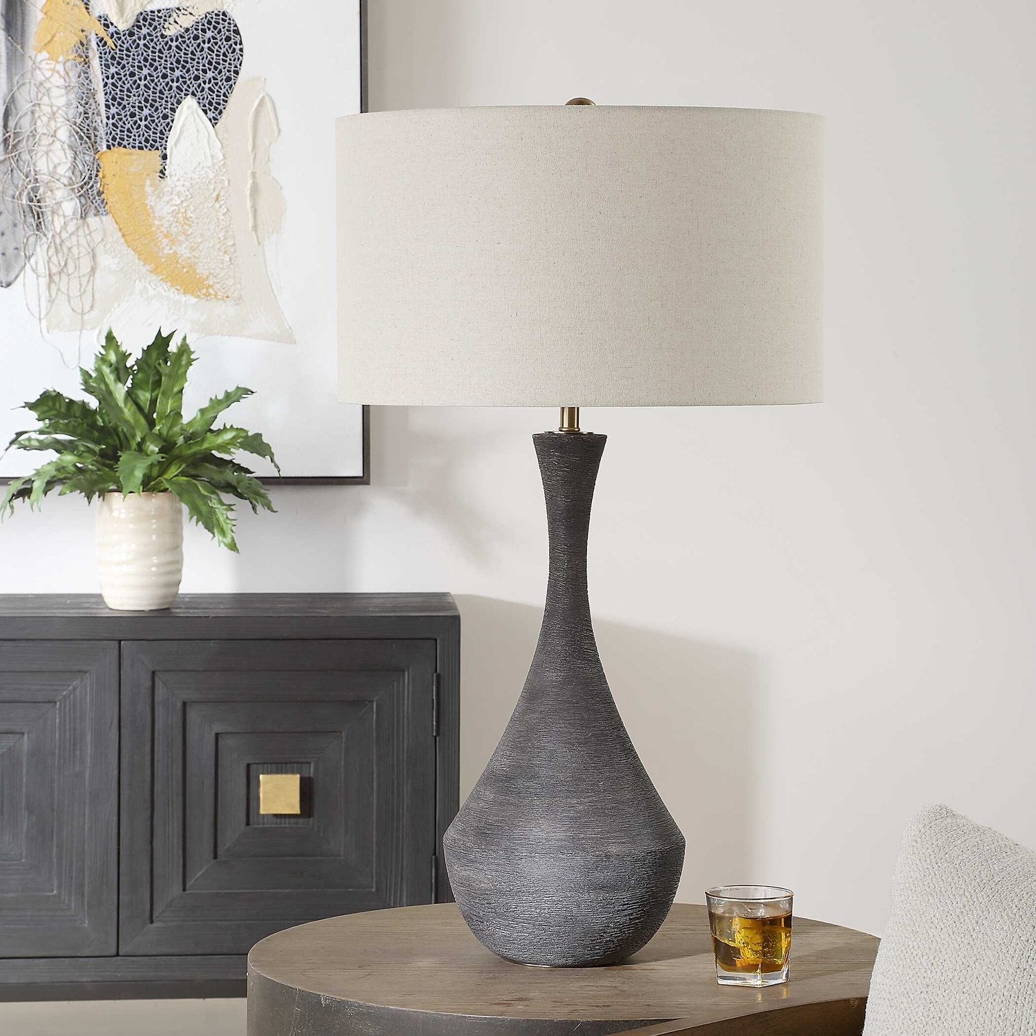 UTTERMOST, HELSTON TABLE LAMP, TABLE LAMPS