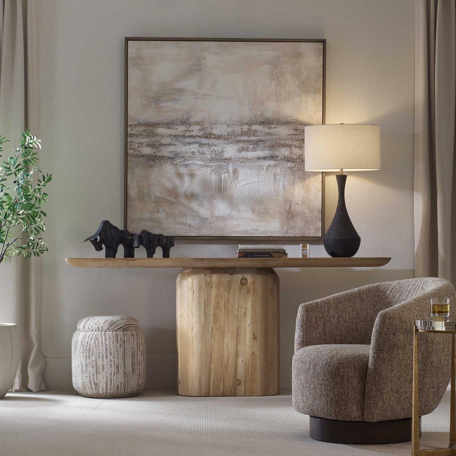 UTTERMOST, HELSTON TABLE LAMP, TABLE LAMPS