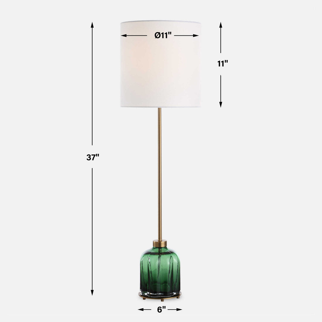 UTTERMOST, LOIS BUFFET LAMP, TABLE LAMPS