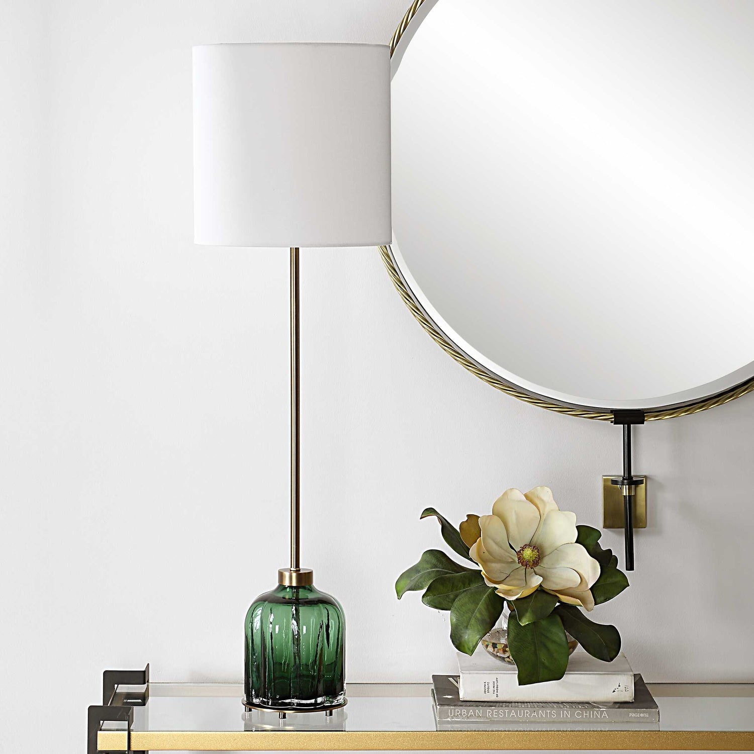 UTTERMOST, LOIS BUFFET LAMP, TABLE LAMPS