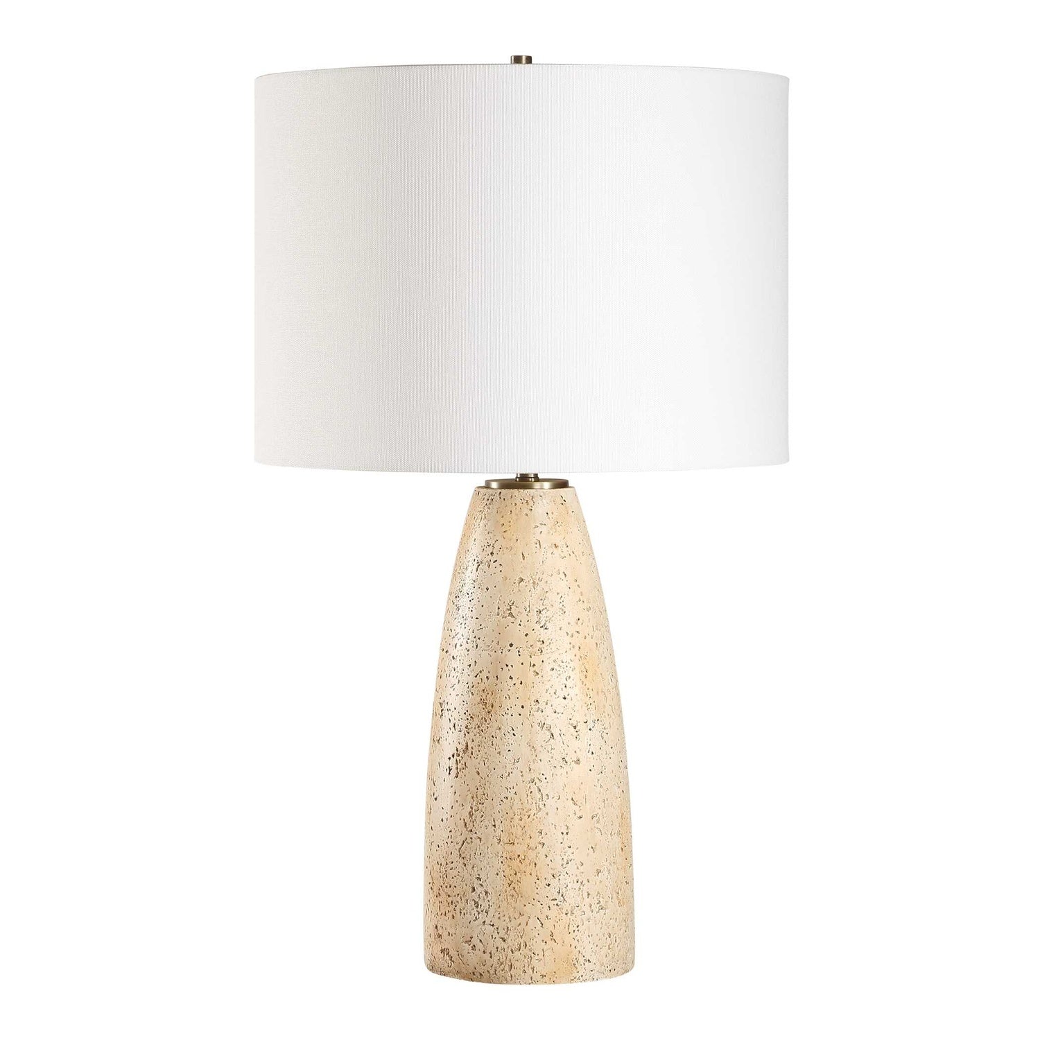UTTERMOST, Maury Travertine Table Lamp, TABLE LAMPS