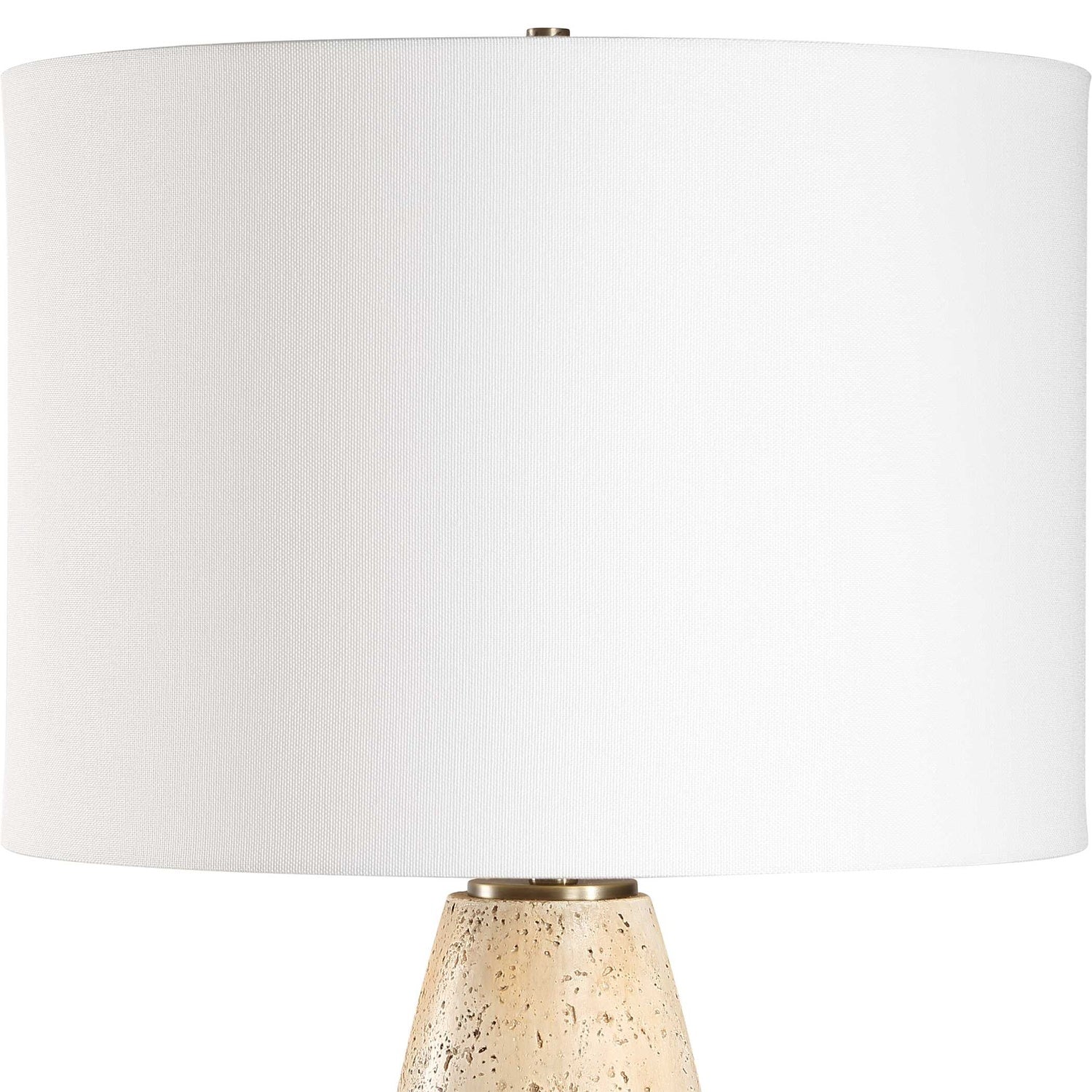 UTTERMOST, Maury Travertine Table Lamp, TABLE LAMPS