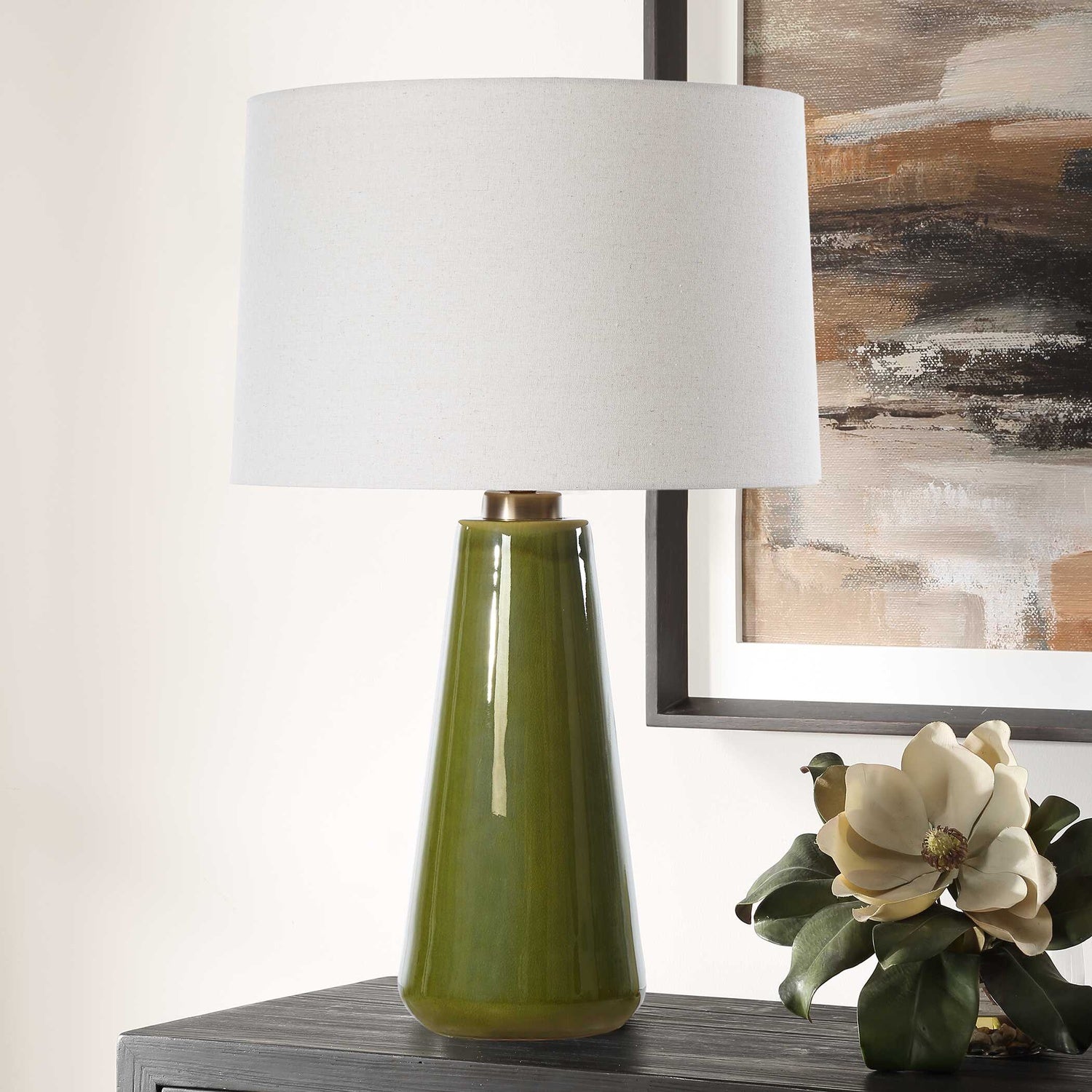 UTTERMOST, KELLEY MOSS TABLE LAMP, TABLE LAMPS
