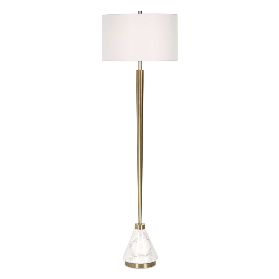 UTTERMOST, Curran Tapered Metal Floor Lamp, FLOOR LAMP
